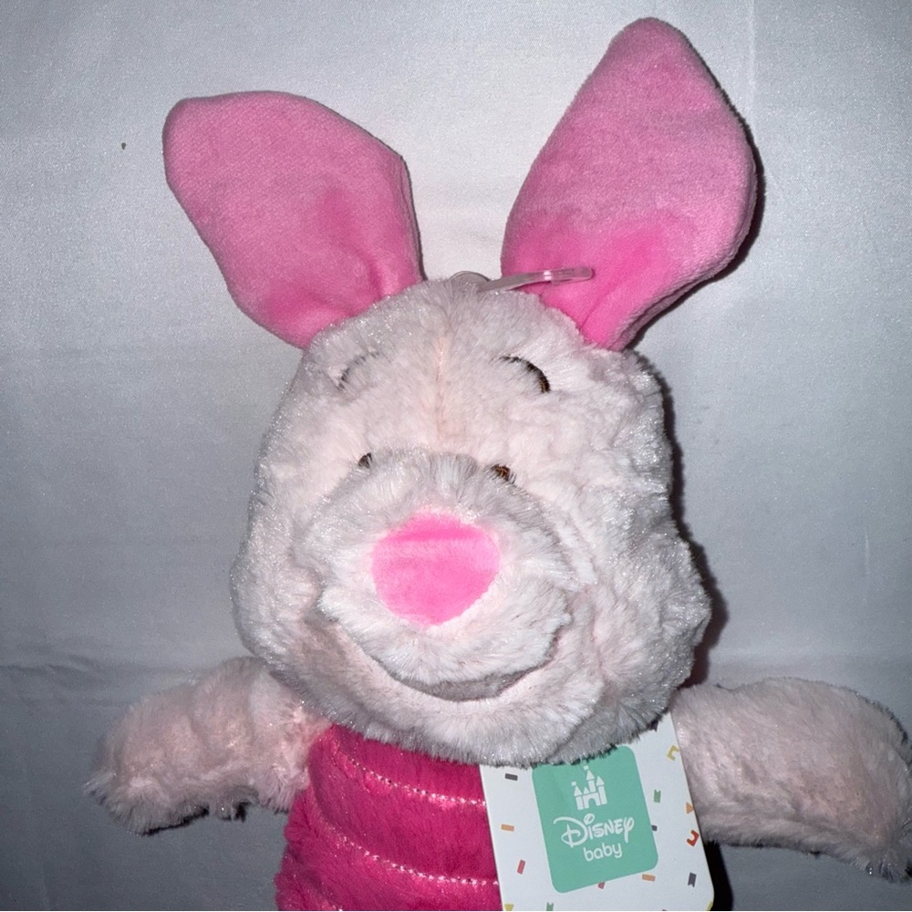 Pink Plush Piglet‎ Baby Disney Toy - Picture 3 of 4